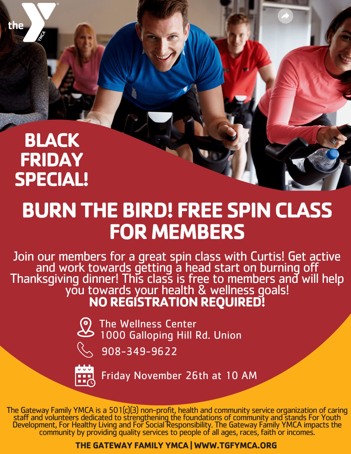 FREE! Spin Class for Members