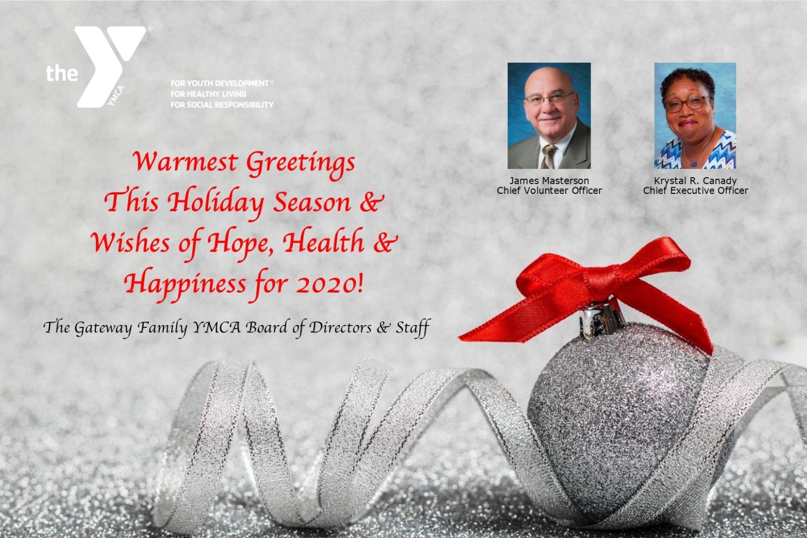 Festive holiday greeting card.