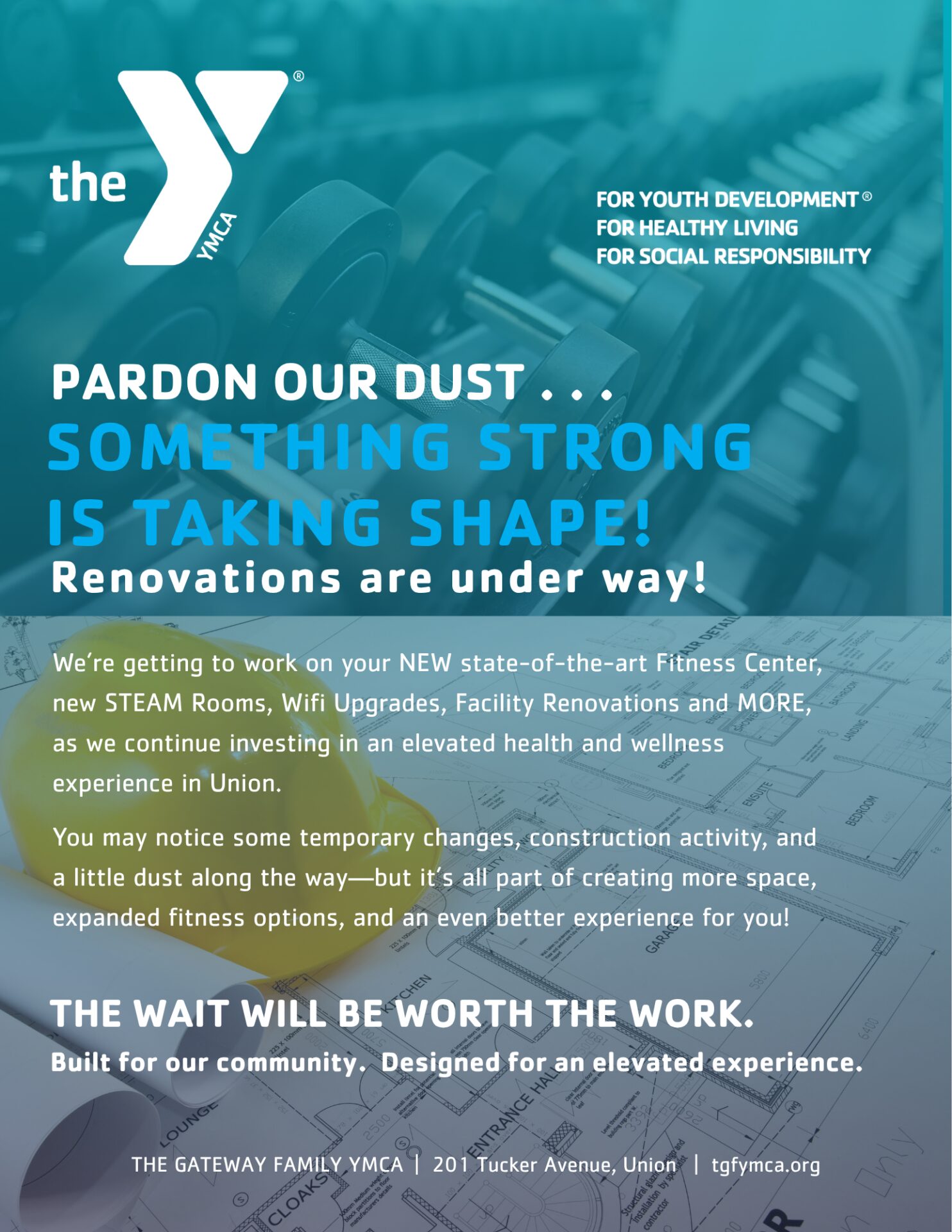 pardon our dust