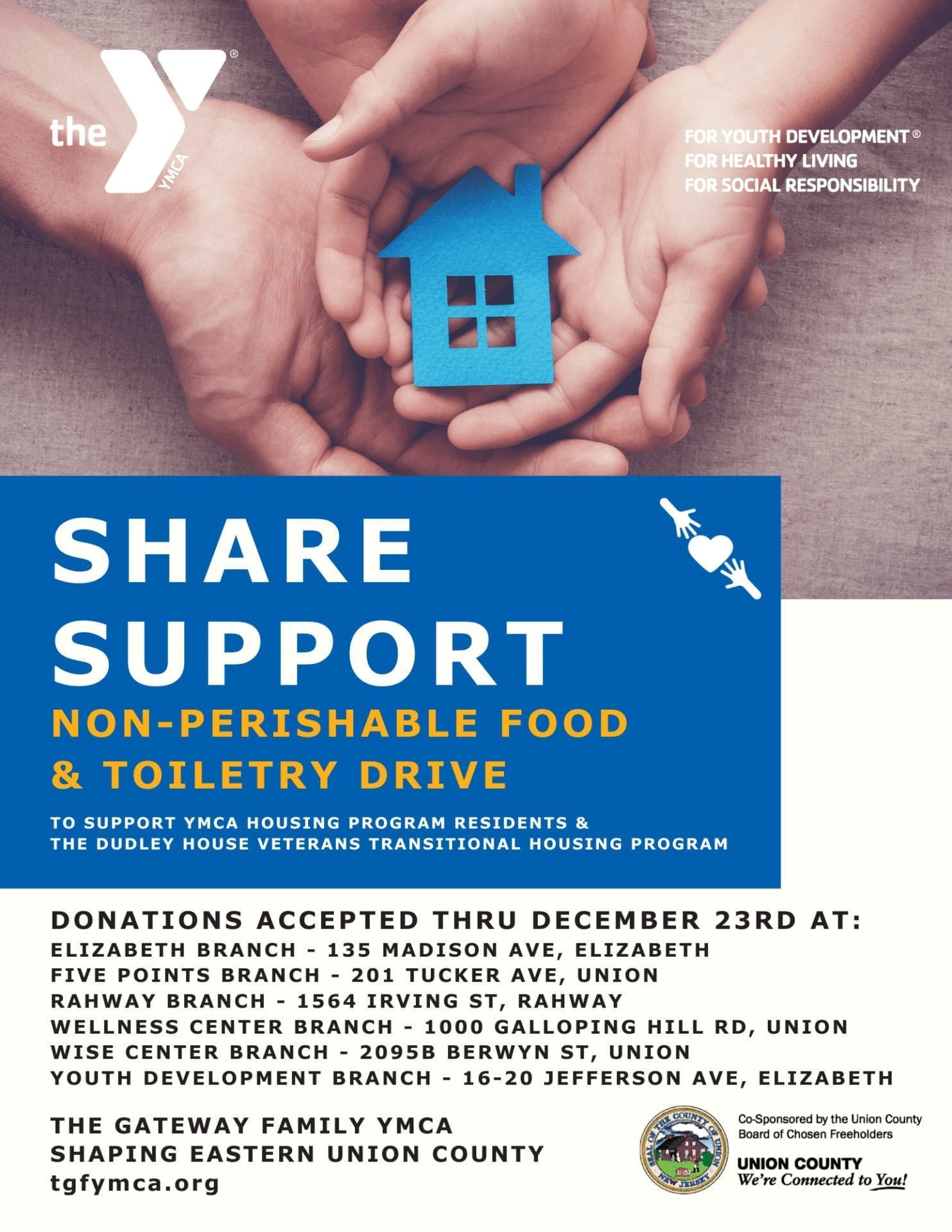 Share support flyer