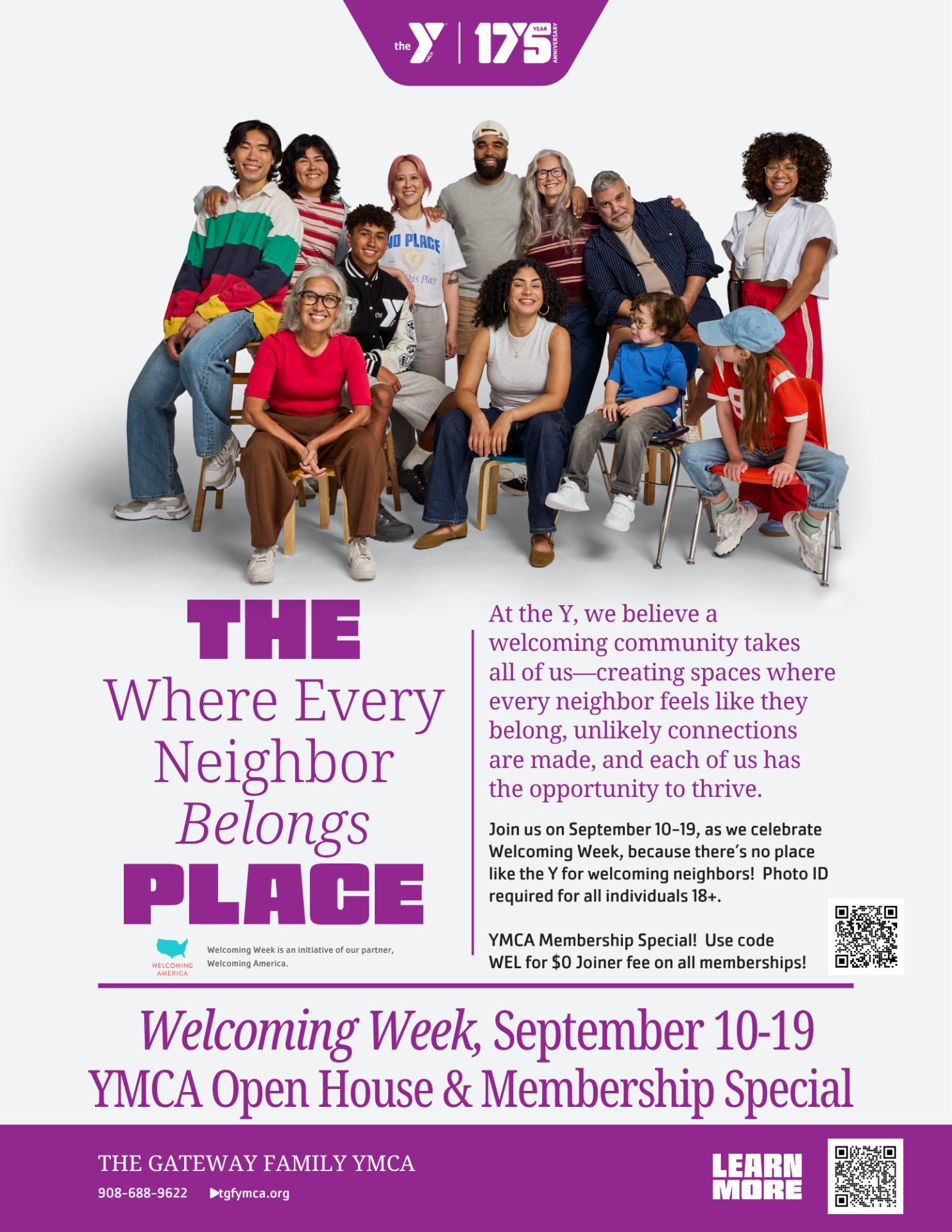Welcoming Week flyer