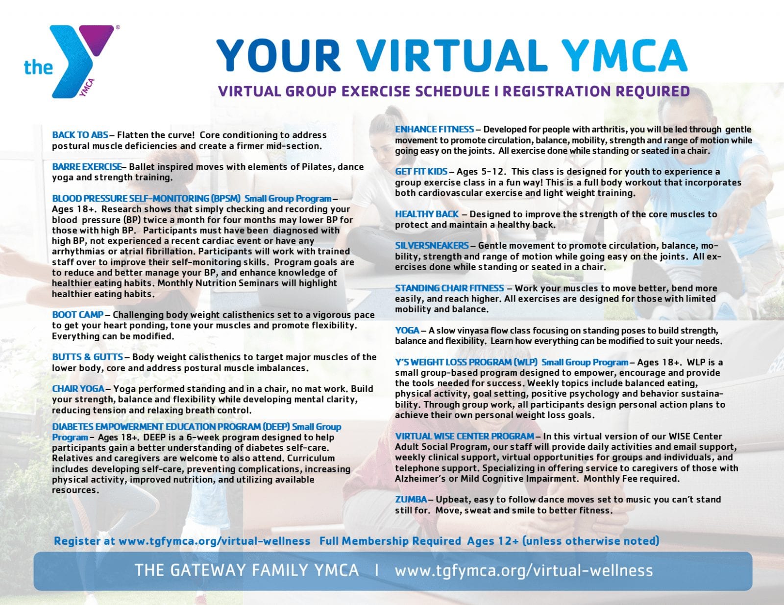 Your Virtual YMCA Sep 2
