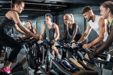 Spin Class at The Gateway Family YMCA Wellness Center
